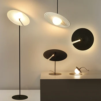 Nordic Minimalist Designer De Creatie Led-Uri Lampa De Podea Camera De Zi Home Decor De Masă În Picioare Dormitor Lumina De Lectură Lampă De Noptieră