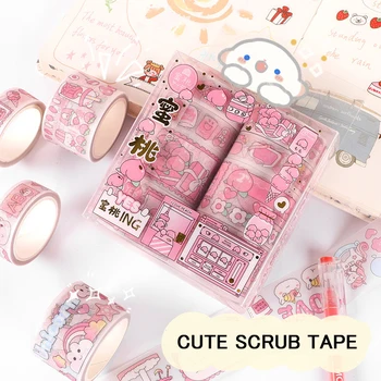 8 buc Washi Tape Set Scrapbooking Material Rechizite Școlare Papetărie Sakura Washitape Unicorn Papeleria Japonesa Bandă de Mascare