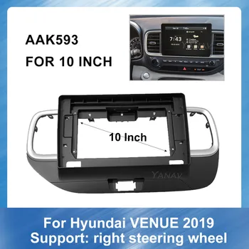10 Inch Radio Auto Cadru de Bord pentru HYUNDAI LOC în 2019 Car Audio Fascia Dash Kit de Instalare Panou Consolă Placă Adaptor Garnitura