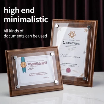 Medalia Personalizate de Metal de Autorizare Card de Marcă de Autorizare Card de Cristal acrilice Card Acrilic Dublu adezivă Transparentă