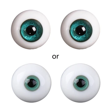 1 Pereche Bjds Păpuși Ochi de Sticlă Colorate Ocular pentru 1/3 1/4 Papusi Accesorii de Asamblare Ochi pentru Colectie pentru Papusa 1 N1HB