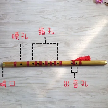 Copii De Învățare Naturale De Bambus Dizi Copil Piccolo Profesionist Instrument Muzical De Suflat Din Lemn De Educație Timpurie 2021