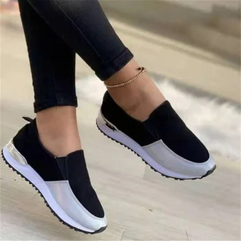 Nouă Femei Adidas Alunecare pe Pantofi Casual Plat Platforma Sport pentru Femei pantofi în aer liber Circuland Doamnelor Vulcanizat Pantofi Zapatillas Mujer
