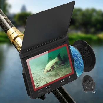 4.3 inch Monitor Pește Finder 1000TVL Pescuit Subacvatic Camera 180 de Grade Pește Finder Camera se Potriveste pentru Clar Subacvatice Situația