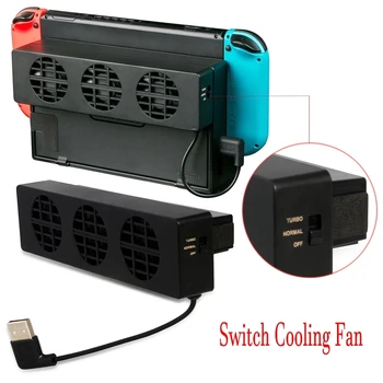 Dobe Cooler Pentru Nintendo Comutator Consolă Suport Suport Accesorii Ventilatorului De Răcire De Bază Joc Titular Leagăn De Comandă-Control Kit Video