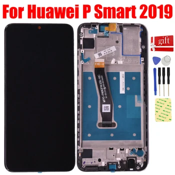 Pentru Huawei P Inteligente 2019 Ecran LCD OALĂ-LX1 L21 LX3 LCD Display Matrix Panoul de Ecran Tactil Digitizer Senzor de Cadru de Asamblare