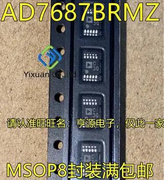 2 buc originale noi AD7687 AD7687BRM AD7687BRMZ ecran de mătase C3Q MSOP10 pin
