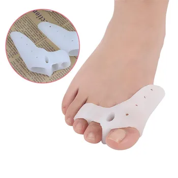 Silicon Branț Ortopedice Degetul Mare se Imparte Sebs Degetul mare Valgus Corectarea Trei găuri Pantofi Tampoane Introduce Accesorii