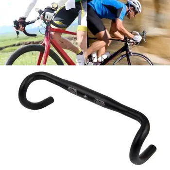 Bicicleta Drop Bar Rezistența la Presiune Ultralight Textura Mata Cyclocross Biciclete Rutier Ghidon pentru Exterior