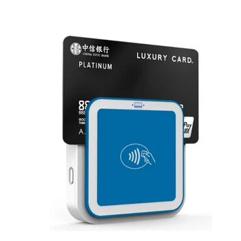 3 în 1 USB EMV Wireless mPOS Terminal Mobil Inteligent NFC Cititor de Card de Credit I9