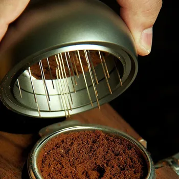 58/51/53mm din Oțel Inoxidabil Reglabil Ac Cafea Tamper Distribuitor 58mm Mașină de Espresso Filtru Egalizare Instrument de Ac