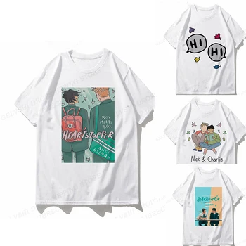 Heartstopper T Shirt Anime 3d de Imprimare T-shirt pentru Bărbați de Moda pentru Femei T-shirt pentru Copii Hip Hop Topuri Tricouri Baieti Tricou Kawaii Camisetas