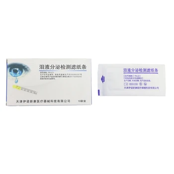 Ochi pentru Sănătate Hârtie de Testare Secreției lacrimale Detectarea Hârtie de Filtru Banda lacrimi Artificiale Detectarea potrivit pentru uz Casnic