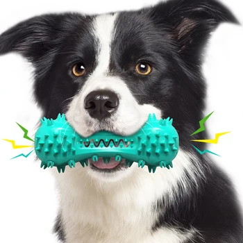 Jucării câine Molar Dintii Musca-Rezistent Curata Dintii de Cauciuc a scapa de Plictiseala Interactive Muscatura de Formare a Scurgerilor De produse alimentare Consumabile pentru animale de Companie
