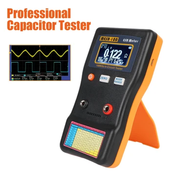Condensator Tester Profesional de Măsurare Capacitate de Rezistență Circuit Tester de Diagnosticare-Instrument de Capacitate Ohm Metru MESR-100