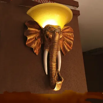 Lampă de perete de epocă de moda personalizate rășină scara mare lampă de perete mici