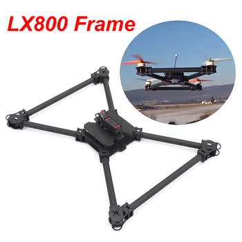 LX800 800 3K Complet din Fibră de Carbon Integrat 800mm Quadcopter X cadru pentru Multicopter Multirotor FPV fotografie Aeriană