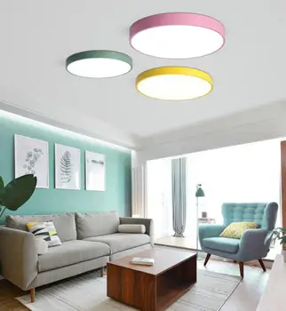 18W 24W LED Lumina Plafon Lămpi Moderne Living corp de Iluminat Dormitor, Bucatarie cu Montare pe Suprafață Culoare Panou