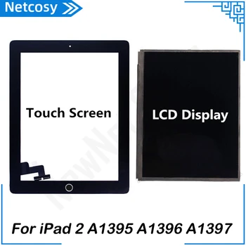 Pentru iPad 2 A1395 A1396 A1397 Ecran Tactil Digitizer panoul de Asamblare Acasă / Ecran LCD de Reparații Pentru iPad 2 Tableta Touch