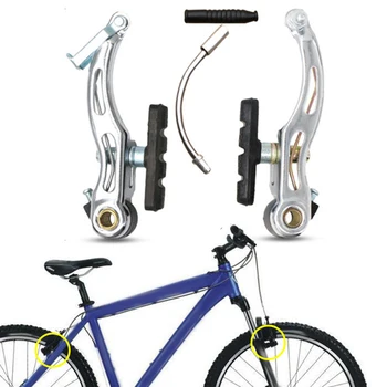 Pliere Biciclete V-Brake Caliper Set Profesional de Metal Biciclete MTB Etriere de Frână cu Bicicleta de Echitatie Piese de schimb
