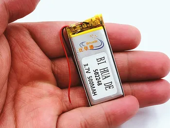 3.7 V 502248 litiu polimer baterie 500MAH baterie Reîncărcabilă Li-ion cu Celule Cu PCB Pentru MP3 MP4 GPS PDA setul cu Cască Bluetooth