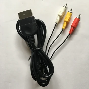 FZQWEG 1,8 M 6ft AV Audio Video Compozit Cablu Cablu Adaptor Conector Convertor Component Duce RCA Pentru XBOX CLASIC 1