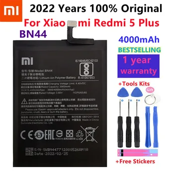 2022 Ani 100% Original Telefonul BN44 Pentru Xiaomi Redmi 5 Plus Înlocuire Baterie de 4000mAh WithFree Instrumente