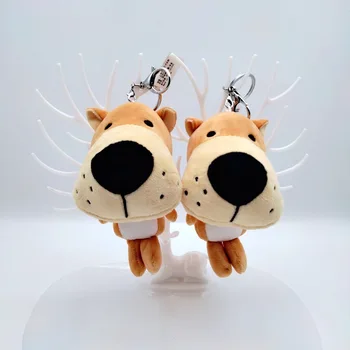 Noua creatie cap mare câine jucărie amuzant sac pandantiv Rafinat rucsac masina breloc de pluș moale fashione de Crăciun cadou de ziua de nastere