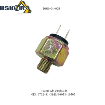 Excavator accesorii TOSD-04-005 EX200-5 ulei senzor 6732-81-3140 08073-10505 HSKOR dublu pin picior comutator presiune ulei senzor