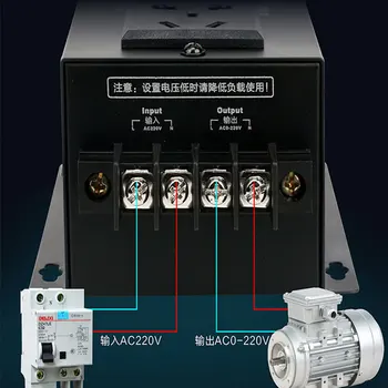 0-220V 10000W SCR Electronice Regulator de Tensiune LED de Afișare a Temperaturii Viteza Regla Controller Dimmer Dimmer Termostat