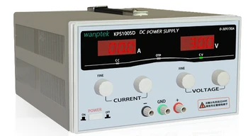 Wanptek KPS1005D Mare precizie Mare Putere cu LED-uri Afișaj Dual Comutare DC alimentare 220V 100V/5A Mare precizie