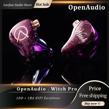 OpenAudio Vrăjitoare Pro În Ureche Căști 1DD+1BA propulsie Hibrid tamisa. receptionat. 0.78 mm 2 Pin 4 Core OFC Cablu Căști HiFi Muzica Monitor, Căști