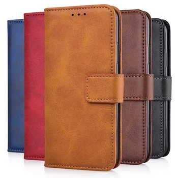 Flip portofel din Piele de Caz Pentru Samsung Galaxy A01 Miez capac spate telefon de Lux sac