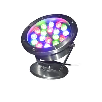 Piscină LED Rgb Subacvatică plină de culoare Lumina 15W 18w 12v 24v IP68 Lămpi Piscină Lumini Subacvatice Dc Lumini de Gradina Fantana Rezervor de Pește