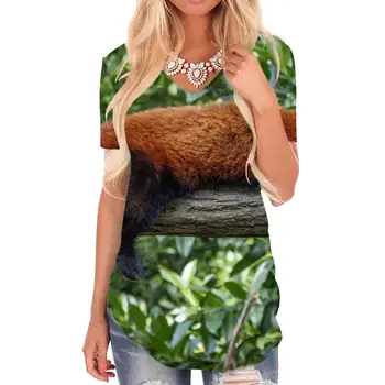 SOMEPET Animal T-shirt femei Amuzante tricouri 3d Leneș Amuzant tricouri Femei Haine Punk Rock Cool Streetwear de Înaltă Calitate
