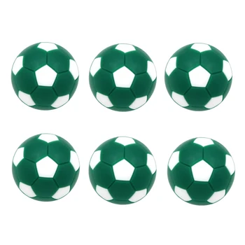 Masa Fotbal Foosball-Uri De Înlocuire Mini Mingi De Fotbal (6 Pack) - Durabil Și De Lungă Durată - 6 Culori Opțional