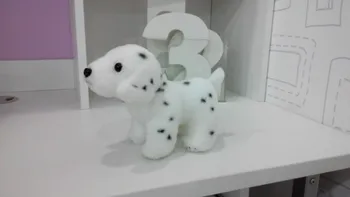 10 bucăți mici drăguț de pluș dalmatians jucării câine de desene animate minunat dalmatians câine păpuși cadou aproximativ 20cm