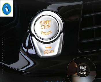 Motor Start-Stop Buton de Apăsare a Comutatorului cu Cheie Decor Acoperi Trim Fit Pentru BMW Seria 5 G30 530I 2017 - 2021 Accesorii Auto-styling