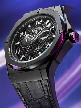 Brand De Top Bărbați Ceas Mecanic Om De Afaceri Automată Impermeabil Ceasuri Pentru Barbati Din Oțel Inoxidabil Ceas Sapphire Relojes Hombre