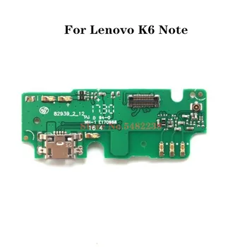 Noul Incarcator de Priza Conectorul de pe Placa Pentru Lenovo K6 Notă k6note K52E78 K53a48 USB Port de Încărcare de Andocare cablu Flex Cu Microfon