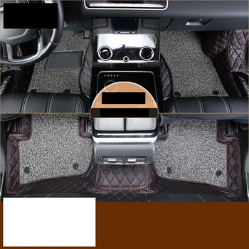 sârmă de mașină din piele mat etaj pentru Range Rover Velar 2018 2019 2020 accesorii covor covor styling interior decor