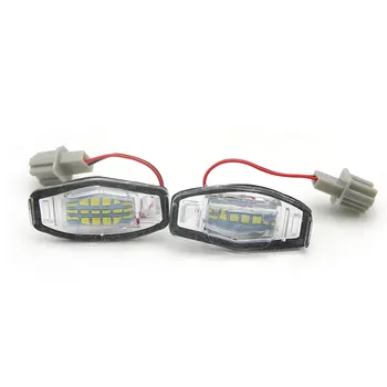 Alb OEM-Fit LED-uri de Lumină de inmatriculare Pentru Honda Accord Sedan Odyssey Pilot Civic Pentru Acura MDX TSX TL ILX RDX RL