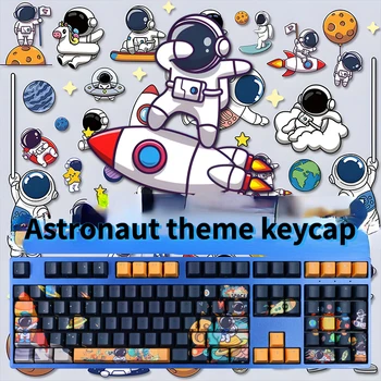 108 chei astronaut joc de Animație Tema PBT Taste OEM Profil de Mecanică Tastatura taste