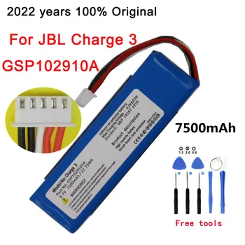 De înaltă Calitate, Original de schimb pentru Baterie 7500mAh Pentru JBL Charge 3 Charge3 GSP102910A CS-JML330SL Audio Bluetooth Baterie +Instrumente