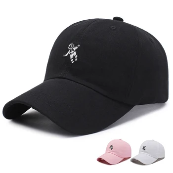 Spaceman Broderie Șapcă de Baseball Moda Barbati Femei Reglabil Bumbac Snapback Hip Hop Unisex Casual Camionagiu Tata Pălării EP0135