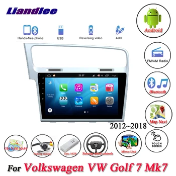 Android auto de Afișare Multimedia Pentru VW Golf 7/Mk7 2012-2015 2016 2017 2018 Radio Sistem de Navigație GPS Ecran HD