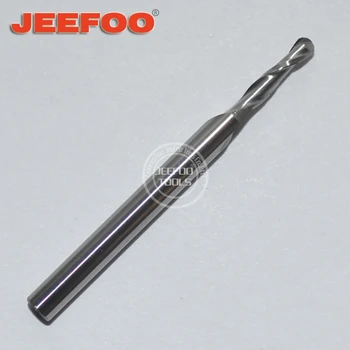 Jeefoo 3.175*2.0*8 Minge Nas Sinterizate de Instrumente de Diamant/CNC Gravura Biți/Sculptură în Piatră Instrumente/3D Relief Pentru CNC