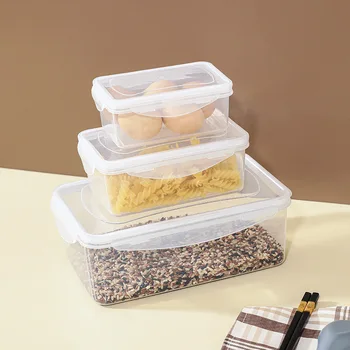 Depozitare frigider Proaspete-păstrarea Cutie de Plastic Cuptor cu Microunde Cutie de Prânz de Etanșare Cutie Portabil Fructe Box Cutie de Depozitare