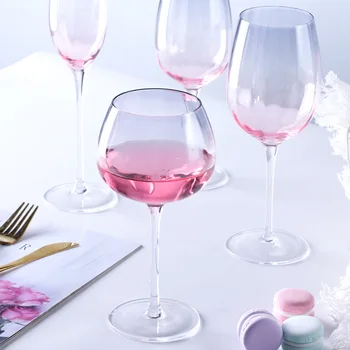 Sticla de cristal Pahar de Vin Rosu Set Acasă Curcubeu Pocalul Ins Șampanie Mare Valoare Pahar de Cocktail Cocktail cu Vin-sticla Bucatarie Bar