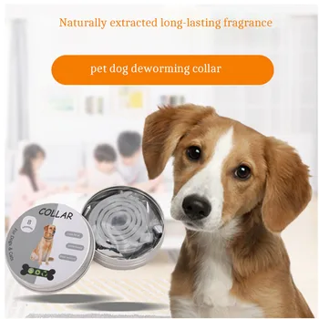 Personalizate Câine De Purici Zgarda Antiparazitara Respingător Țânțar Imidacloprid Cipermetrin Naturale Eficiente Pentru 7-8 Luni